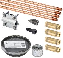 Изображение Комплект заземления верт. d14 дл.6м (4х1.5м) омедн. сталь IEK ZKZ10-12-014-06 