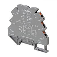 Изображение Преобразователь сигнала DSI 6.2мм 1 вход 0-20мА 1 выход 0-10В DKC DSI-S-A3112 