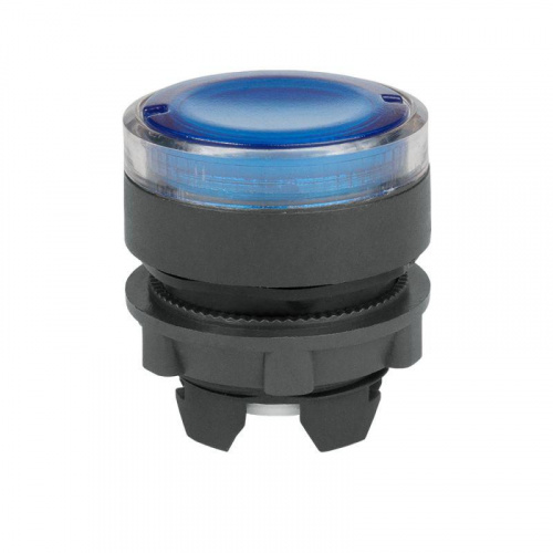 Изображение Головка кнопки OptiSignal D22 A5-PL-6 с подсветкой син. пластик ZB5AW363 КЭАЗ 332309 
