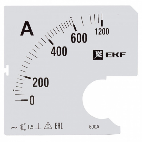 Изображение Шкала A961 600/5А-1,5  s-a961-600 