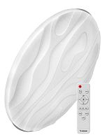 Изображение Светильник светодиодный PREMIUM WAVE 75Вт 230В 3000-6500К 6000лм IP40 490х85мм настенно-потолоч. управляемый с пультом ДУ КОСМОС KSWave75W 