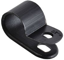 Изображение Скоба крепежная 9мм нейлон. черн. (уп.50шт) IEK USK11-09-050-K02 