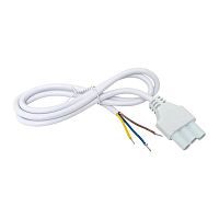 Изображение Кабель для подключения светодиодных линейных светильников ДБО-60/120/150 1м 3х0.75 бел. EKF ASC-W-1-LBL 