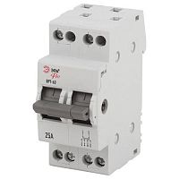 Изображение Выключатель-разъединитель трехпозиционный ВРТ-63 PRO VRT63-2-25 2п 25А Эра Б0061669 