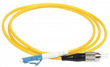 Изображение Патч-корд оптический коммутационный переходной для одномодового кабеля (SM); 9/125 (OS2); FC/UPC-LC/UPC; одинарного исполнения (Simplex); LSZH (дл.3м) ITK FPC09-FCU-LCU-C1L-3M 