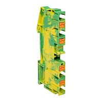 Изображение Клеммная колодка пружинная 6 Push-in 4 вывода земля PIT-6-4-pe 