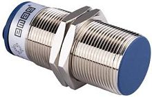 Изображение Датчик индуктивный (PNP-НЗ) разъем M12х400Гц) скрытый мотаж 10-30В DC IP67 EMAS SIM30FM1RSX 
