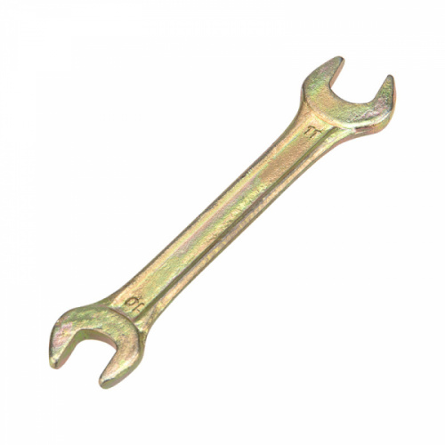 Изображение Ключ рожковый 10х11мм желт. цинк Rexant 12-5824-2 