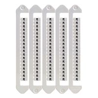 Изображение Маркировка для клемм Ш=5мм символы "17" вертикал. ориентация DKC NUTB-5-17V 