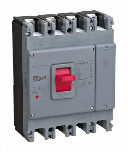 Изображение Выключатель автоматический 4п 315А 35кА ВА-305 SchE 22791DEK 