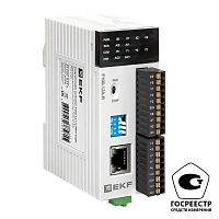 Контроллер программируемый F100 12 в/в PRO-Logic (с поверкой) EKF F100-12A-R-V  Изображение Контроллер программируемый F100 12 в/в PRO-Logic (с поверкой) EKF F100-12A-R-V