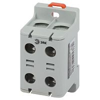 Изображение Клемма силовая вводная двойн. КСВ NO-224-140 (KE67) 16-95кв.мм L сер. Эра Б0065605 