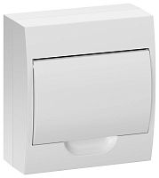Изображение Корпус пластиковый ЩРН-П-8 бел. дверь IP41 GENERICA MKP13-N-08-41-K01-G 