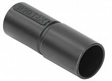 Изображение Муфта труба-труба GI20G IEK черный  упак.:100  CTA10D-GIG20-K02-100 