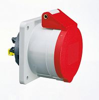 Изображение Розетка встраиваемая 16А 5п 3P+N+PE 6ч 400В IP44 Quick-Connect Bals 132001 