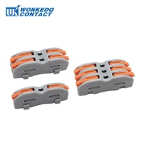 Клемма монтажная проходная СМК 6 отверстий 4мм2 (100 шт.) 222-P423 рычажковая с соединителем 450V/32A WONKE ELECTRIC  Изображение Клемма монтажная проходная СМК 6 отверстий 4мм2 (100 шт.) 222-P423 рычажковая с соединителем 450V/32A WONKE ELECTRIC