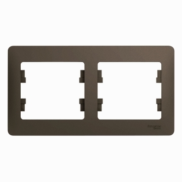 SE Glossa Шоколад Рамка 2-ая, горизонтальная GSL000802 Изображение SE Glossa Шоколад Рамка 2-ая, горизонтальная GSL000802