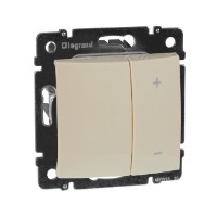 VALENA Светорегулятор 4-кнопочный в рамку слоновая кость 600Вт  774174  Изображение VALENA Светорегулятор 4-кнопочный в рамку слоновая кость 600Вт  774174