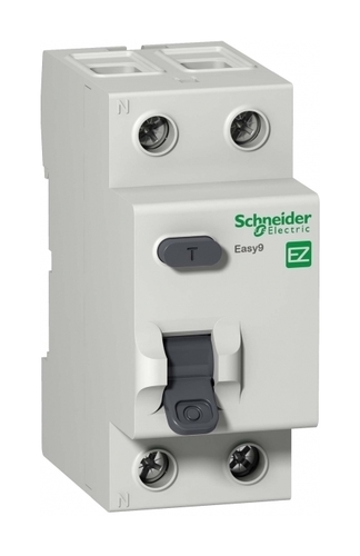 Schneider Electric EASY 9 УЗО 2P 63А 100мА AC Изображение Schneider Electric EASY 9 УЗО 2P 63А 100мА AC