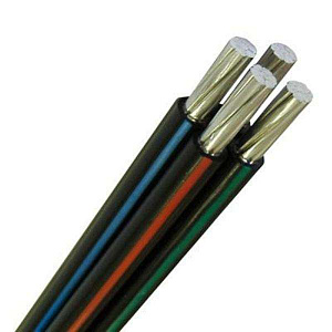 Провод СИП-4 4х16 (бухта 6м) 50р/м алюминиевый Изображение Провод СИП-4 4х16 (бухта 6м) 50р/м алюминиевый