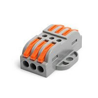 Клемма проходная СМК 223-2413 КВТ 87639  Изображение Клемма проходная СМК 223-2413 КВТ 87639