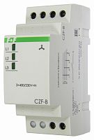 Реле контроля фаз CZF-B, 3х400/230+N  8А  1NO IP20 EA04.001.002  Изображение Реле контроля фаз CZF-B, 3х400/230+N  8А  1NO IP20 EA04.001.002