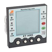 Дисплей на дверь щита ET HMI T125-T160-T250-T400-T630 ETA-COM ETE КЭАЗ 357187  Изображение Дисплей на дверь щита ET HMI T125-T160-T250-T400-T630 ETA-COM ETE КЭАЗ 357187
