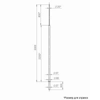 Молниеотвод 3м-К80/57 оцинк. + порошк. окраска Пересвет 00-004788  Изображение Молниеотвод 3м-К80/57 оцинк. + порошк. окраска Пересвет 00-004788