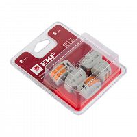 Клемма СМК 222-412 блистер (5шт) plc-smk-412b  Изображение Клемма СМК 222-412 блистер (5шт) plc-smk-412b