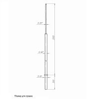 Молниеотвод 2м-К80/48 оцинк. + порошк. окраска Пересвет 00-004787  Изображение Молниеотвод 2м-К80/48 оцинк. + порошк. окраска Пересвет 00-004787
