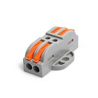 Клемма проходная СМК 223-2412 КВТ 87638  Изображение Клемма проходная СМК 223-2412 КВТ 87638