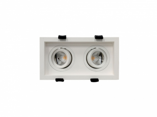 Светильник RADO 2х07 WH D45 4000К встраив. DALI СТ 1278000530  Изображение Светильник RADO 2х07 WH D45 4000К встраив. DALI СТ 1278000530