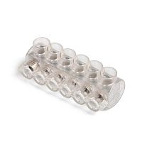 Клеммник 6-и контактный KE10.506 (AL 10-50/Cu 2.5-35) КВТ 88977  Изображение Клеммник 6-и контактный KE10.506 (AL 10-50/Cu 2.5-35) КВТ 88977