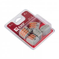 Клемма СМК 222-413 блистер (5шт) plc-smk-413b  Изображение Клемма СМК 222-413 блистер (5шт) plc-smk-413b