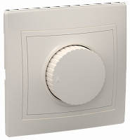 КВАРТА Светорегулятор поворот кремовый  EDK10-K33-03-DM  Изображение КВАРТА Светорегулятор поворот кремовый  EDK10-K33-03-DM