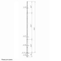 Молниеотвод 5м-К110/76 оцинк. + порошк. окраска Пересвет 00-004800  Изображение Молниеотвод 5м-К110/76 оцинк. + порошк. окраска Пересвет 00-004800