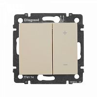 VALENA Светорегулятор в рамку слоновая кость 60-600Вт  695629  Изображение VALENA Светорегулятор в рамку слоновая кость 60-600Вт  695629