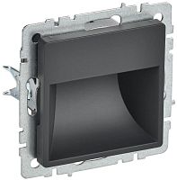 Подсветка светодиодная BRITE встраив. ПЛ20-БрГ графит IEK BR-FL20-K53  Изображение Подсветка светодиодная BRITE встраив. ПЛ20-БрГ графит IEK BR-FL20-K53