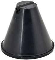 Держатель проводника круглого 8-10мм плоск. кровля H=100мм пластик с бет. IEK ZDP80-70-6-18-100  Изображение Держатель проводника круглого 8-10мм плоск. кровля H=100мм пластик с бет. IEK ZDP80-70-6-18-100