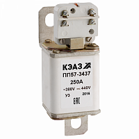 Предохранитель ПП57-34371-160А-У3-КЭАЗ  111085  Изображение Предохранитель ПП57-34371-160А-У3-КЭАЗ  111085