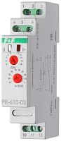 Реле тока PR-610-03 (180-360А; с выносным ТТ в комплекте; 1 модуль; монтаж на DIN-рейке) F&F EA03.004.011  Изображение Реле тока PR-610-03 (180-360А; с выносным ТТ в комплекте; 1 модуль; монтаж на DIN-рейке) F&F EA03.004.011