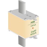 Предохранитель OFAF2aM400 400А тип аМ размер 2 до 500В ABB 1SCA022697R9510  Изображение Предохранитель OFAF2aM400 400А тип аМ размер 2 до 500В ABB 1SCA022697R9510