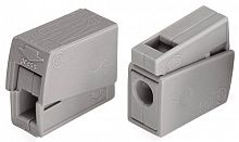 Клемма 1х(0.5-2.5кв.мм) для светильников с пастой сер. WAGO 224-111  Изображение Клемма 1х(0.5-2.5кв.мм) для светильников с пастой сер. WAGO 224-111