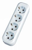 Колодка 4 гн. 16А 3,5кВт с/з Эксперт EKF PROxima AKB16-4  Изображение Колодка 4 гн. 16А 3,5кВт с/з Эксперт EKF PROxima AKB16-4