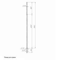 Молниеотвод 5м-К110/57 оцинк. + порошк. окраска Пересвет 00-004795  Изображение Молниеотвод 5м-К110/57 оцинк. + порошк. окраска Пересвет 00-004795