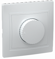 КВАРТА Светорегулятор поворот белый  EDK10-K01-03-DM  Изображение КВАРТА Светорегулятор поворот белый  EDK10-K01-03-DM