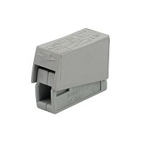 Клемма строительно-монтажная СМК 224-101 1-проводная 1.0-2.5/0.5-2.5кв.мм для светильника сер. (уп.10шт) Rexant 07-2401-10  Изображение Клемма строительно-монтажная СМК 224-101 1-проводная 1.0-2.5/0.5-2.5кв.мм для светильника сер. (уп.10шт) Rexant 07-2401-10