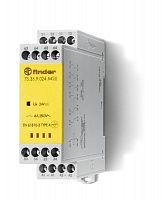 Реле безопасности модульное электромеханич. (реле с принудительным управлением контактами) 4NO+2NC 6А AgNi+Au 24В DC винт. клеммы 22.5мм IP54 FINDER 7S3690245420  Изображение Реле безопасности модульное электромеханич. (реле с принудительным управлением контактами) 4NO+2NC 6А AgNi+Au 24В DC винт. клеммы 22.5мм IP54 FINDER 7S3690245420