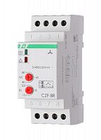 Реле контроля фаз CZF-BR (3х400/230+N 8А 1перекл. IP20 монтаж на DIN-рейке) F&F EA04.001.003  Изображение Реле контроля фаз CZF-BR (3х400/230+N 8А 1перекл. IP20 монтаж на DIN-рейке) F&F EA04.001.003