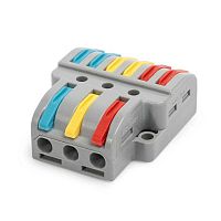 Клемма ответвительная СМК 222-436 КВТ 87643  Изображение Клемма ответвительная СМК 222-436 КВТ 87643